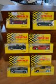 Six Maisto Super Car Diecast Cars