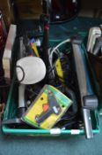 Assorted Items Including Car Dryer, Bike Pumps, et