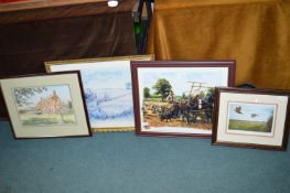 Framed Countryside Prints