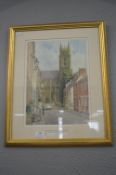 Signed Framed Glynn Scargill Print of Beverley Min