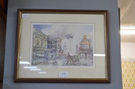 Signed Tom Harland Wartime Print