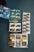 Five Packs of Diecast Advertising Vehicles