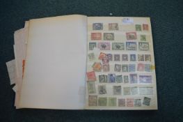 Stamp Album Containing Assorted British and Worldw