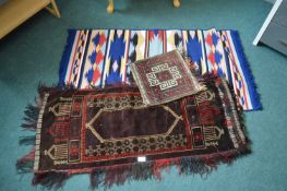 Two Small Ethnic Rugs