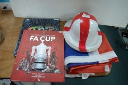 FA Cup and Star Wars Books, plus England Hats and