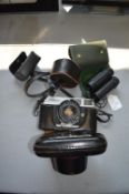 Canon Corinette 35mm Film Camera plus Accessories,