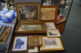 Vintage Framed Pictures and Prints