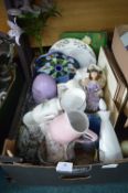 Pottery, Decorative Items, Glassware, etc.