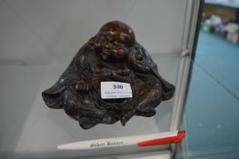 Kamasutra Seated Buddha with Erotic Underneath Detail