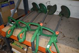 *Four Hawksmoor Battery Grass Trimmers (salvage, no batteries)