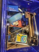 Assortment of Tools, Extension Leads, etc. (box not included)