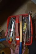 Tidy Tray Containing Various Tools