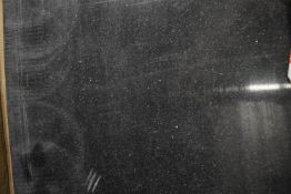 *Encore Black Sparkle Bow End Breakfast Bar Top 2400x900x44mm