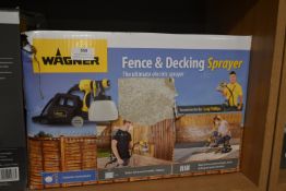*Wagner Fence & Decking Sprayer (salvage)