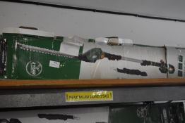 *Three Hawksmoor Cordless Pole Hedge Trimmers (salvage)