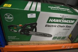 *Two Hawksmoor Electric Chainsaws (salvage)
