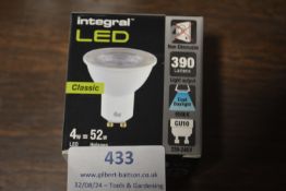 *Box of ~40 GU10 LED Lightbulbs