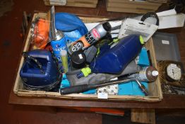 Deicer, Emergency Light/Compressor, Ratchets, Wiper Blades, etc.