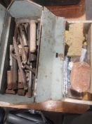 Two Toolboxes Containing Box Spanners and Timing Equipment