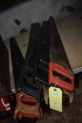 Six Wood Saws