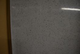 *Encore Pebble Glass Bow End Breakfast Bar Top 2400x900x27mm