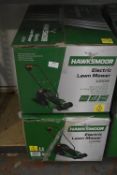 *Two Hawksmoor Electric Lawnmowers (salvage)