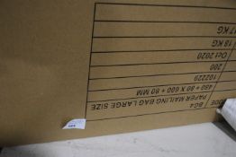 *One Box of ~200 Paper Mailing Bags 480+80mm x 600+80mm