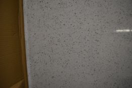*Encore Pebble Glass Bow End Breakfast Bar Top 2400x900x27mm