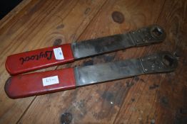 One 28mm and One 32mm Single End Ratchets