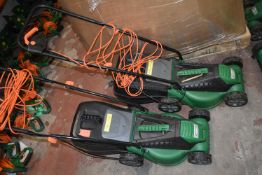 *Two Hawksmoor Electric Lawnmowers (salvage)