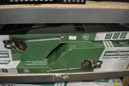 *Two Hawksmoor Cordless Hedge Trimmers (salvage)