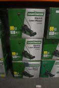 *Three Hawksmoor Electric Lawnmowers (salvage)