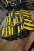 Quantity of Yellow Information Plate Holders