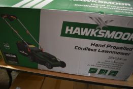 *Three Hawksmoor Hand Propelled Lawnmowers (salvage)