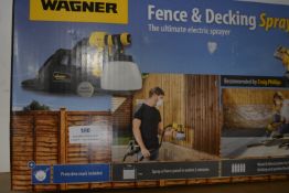 *Wagner Fence & Decking Sprayer (salvage)