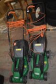 *Two Hawksmoor 24v Lawnmowers (salvage)