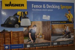 *Wagner Fence & Decking Sprayer (salvage)