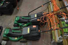 *Two Electric Hawksmoor Lawnmowers (salvage)