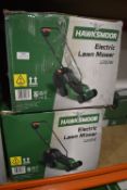 *Two Hawksmoor Cordless Lawnmowers (salvage)
