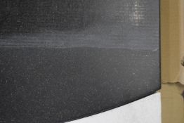 *Encore Black Sparke Bow End Breakfast Bar Top 2400x900x44mm