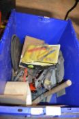 Assortment of Tools Including Cars Jack, Trowels, Hammer, Axe, etc. (box not included)