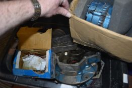 Tub Containing Gearbox Parts and an Alternator