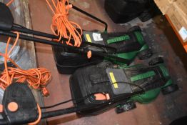 *Two Hawksmoor Electric Lawnmowers (salvage)