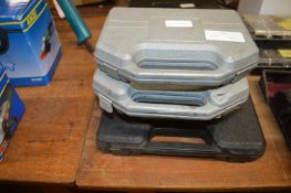 Four Boxes of Assorted Screwdriver and Drill Bits