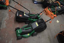*Two Hawksmoor Electric Lawnmowers (salvage)