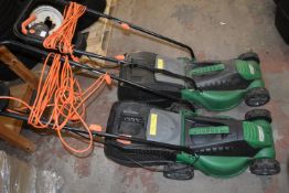 *Two Hawksmoor 24v Lawnmowers (salvage)