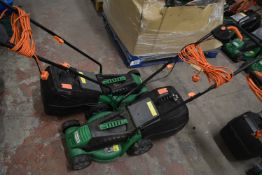*Two Hawksmoor Electric Lawnmowers (salvage)