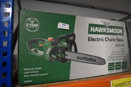 *Two Hawksmoor Electric Chainsaws (salvage)