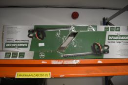*Two Hawksmoor Cordless Hedge Trimmers (salvage)