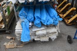 *Quantity of Assorted Piping, White Multiboards, etc. (stillage not included)